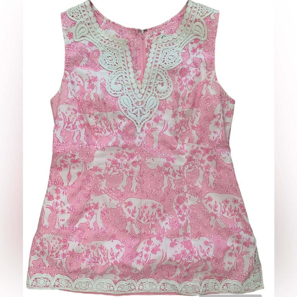 Lilly Pulitzer Run for the Roses Top